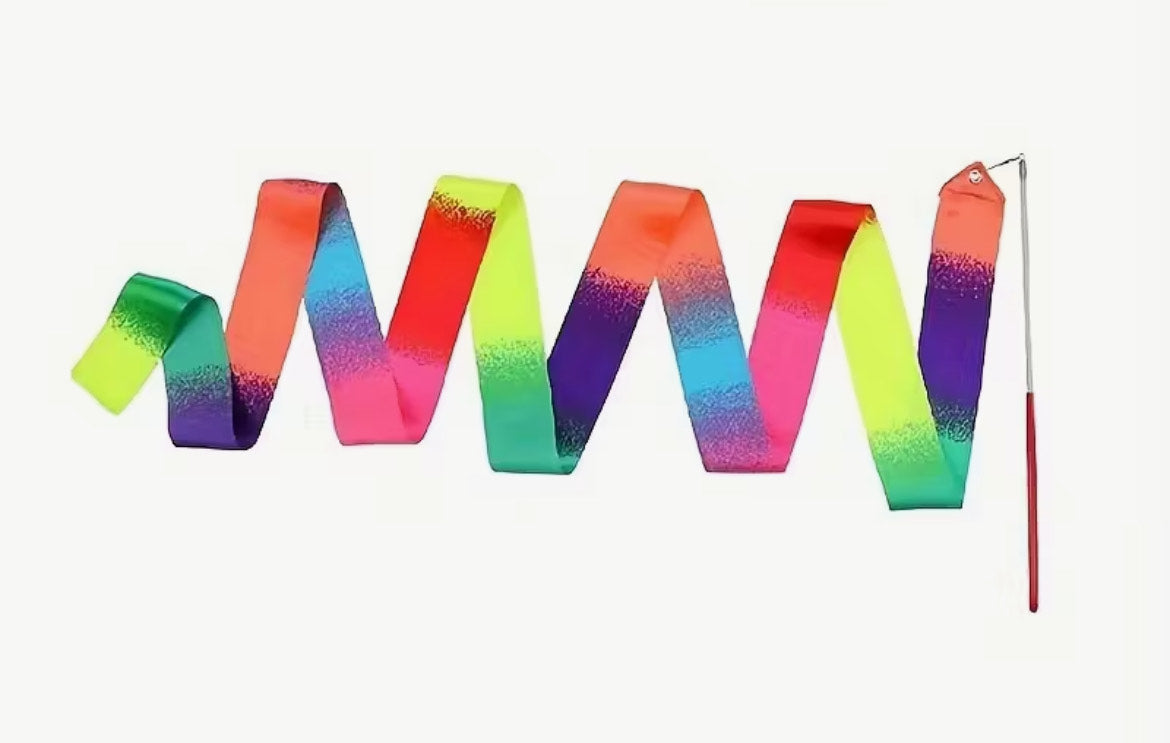 Rainbow Gymnastics Ribbon